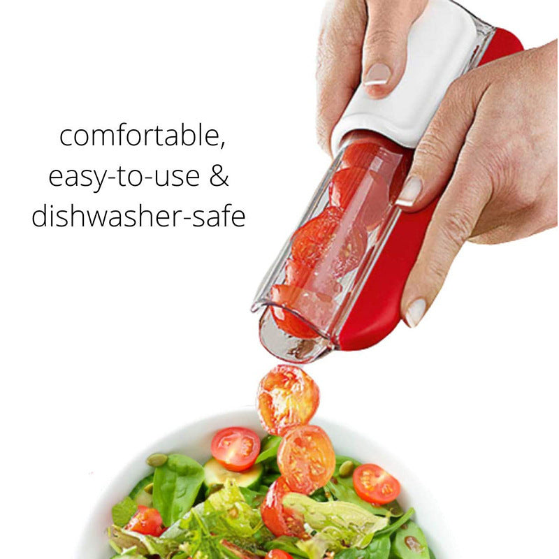 Tomato Chip Slicer Grape Cutter Kitchen Tool