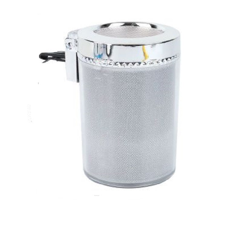 Car Ashtray with LED Light Portable Auto Accessory