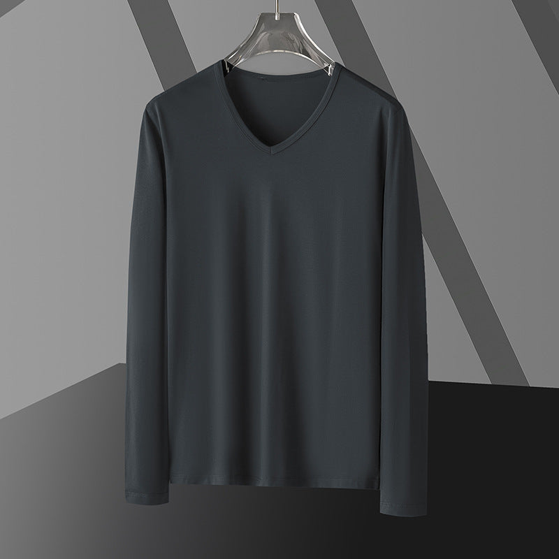 Men's Long Sleeve Tight-Fit Shirt