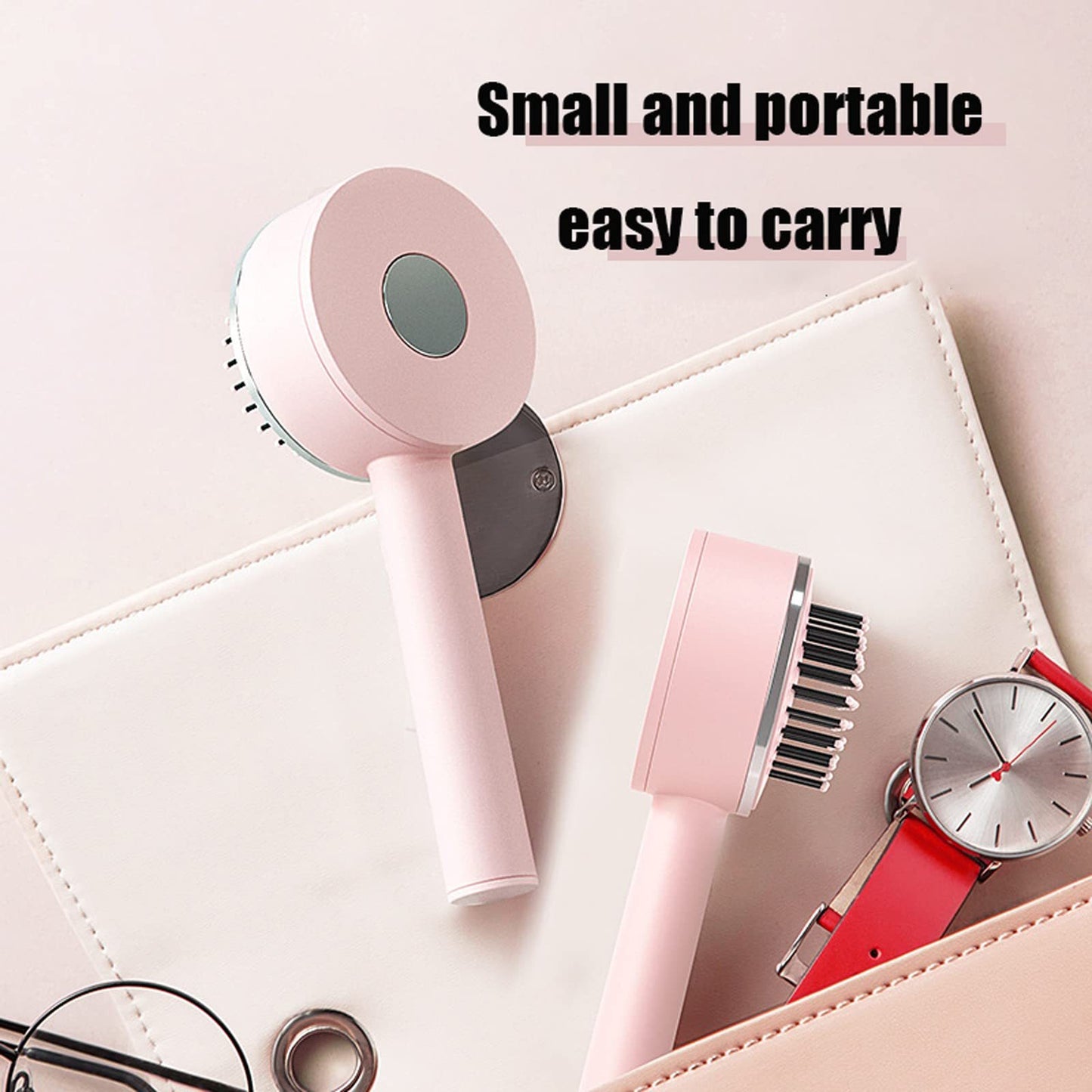 Self-Cleaning Anti-Static Massage Brush