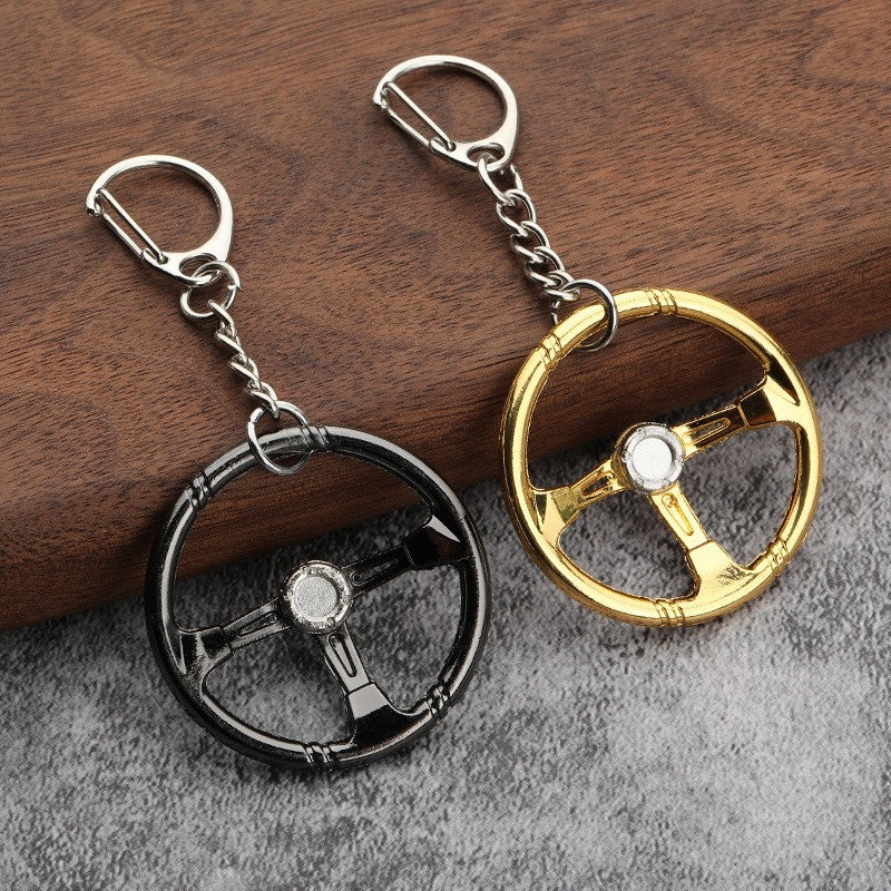 Racing Wheel Key Ring