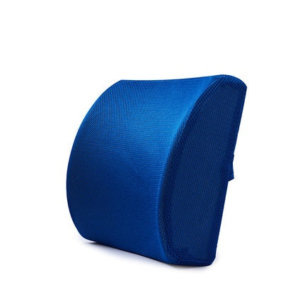 Breathable Ice Mesh Memory Foam Car Waist Cushion
