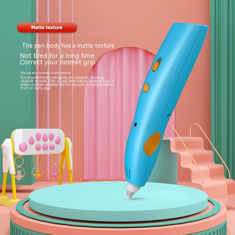 Wireless 3D Drawing Pen for Children's Graffiti