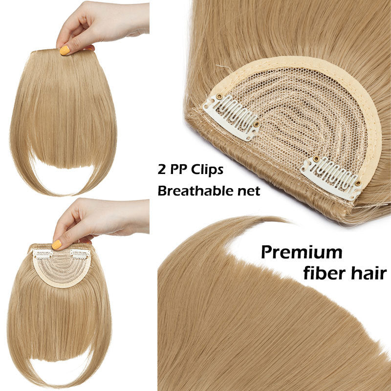 Synthetic Fake Hair Bangs