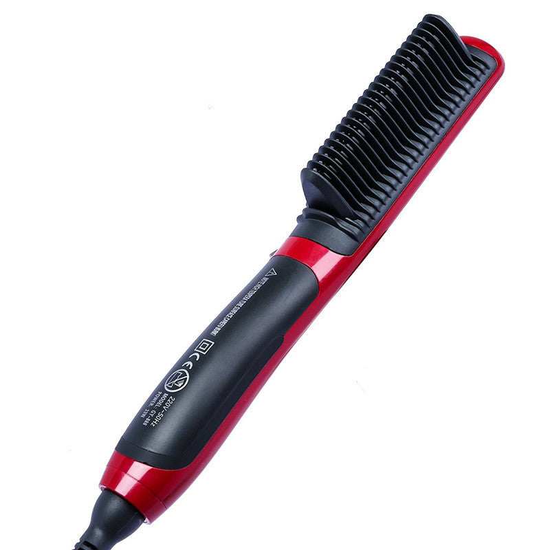 Adjustable Temperature Red Hair Straightener