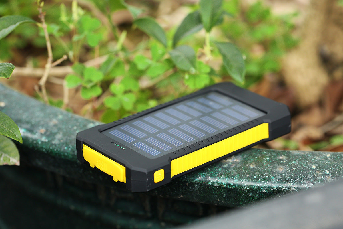 Ultra-Thin Solar Phone Charger Camping Light
