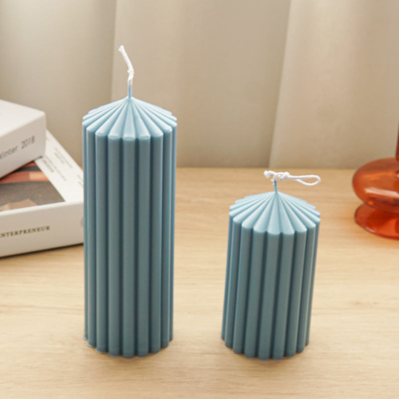 Geometric Spire Candle Mold