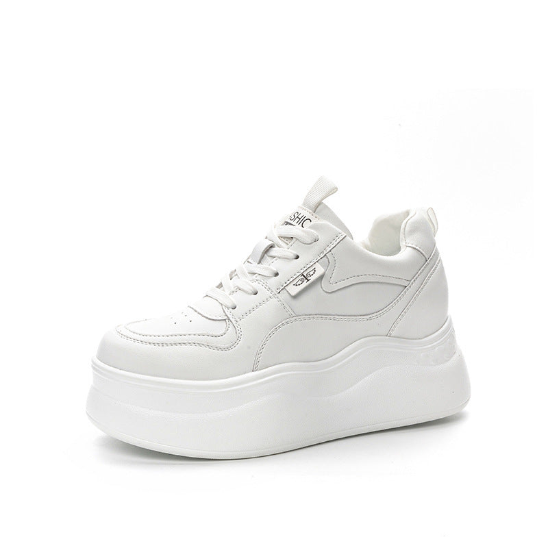 Wedge Platform Thick Bottom Inner Height Increasing Casual Shoes