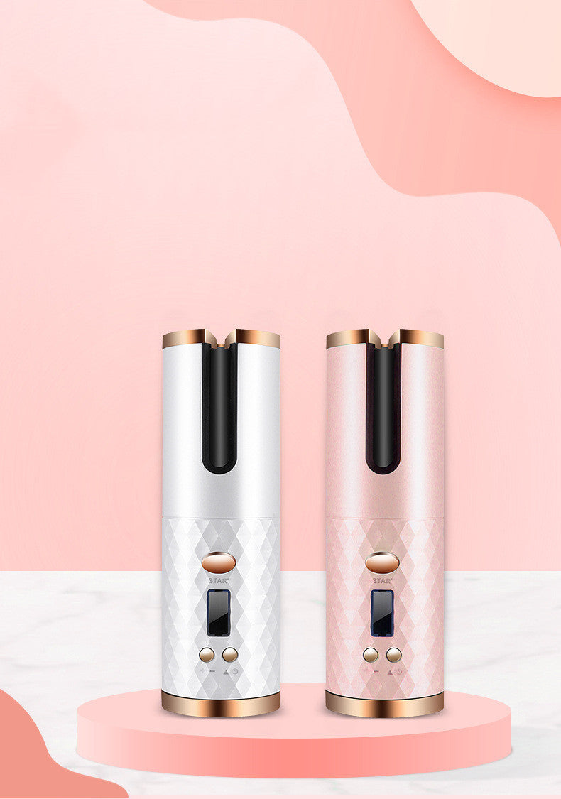 Portable Rechargeable Auto Hair Curler