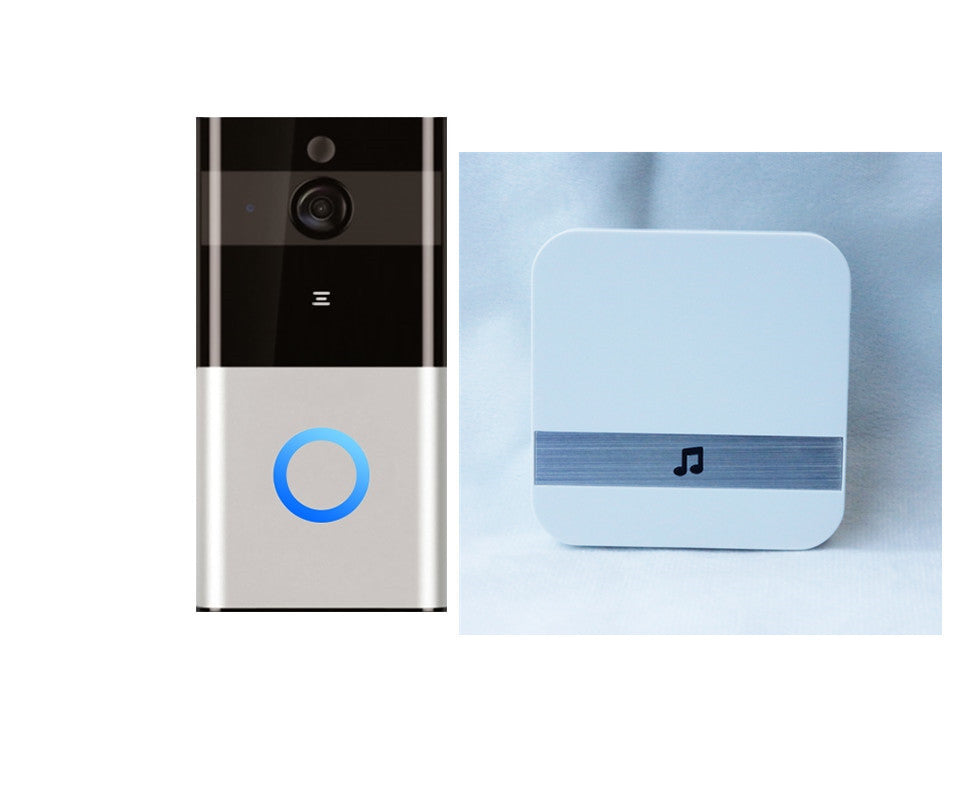 Marlboze 720P Smart WiFi Video Doorbell Wireless Intercom PIR Detection
