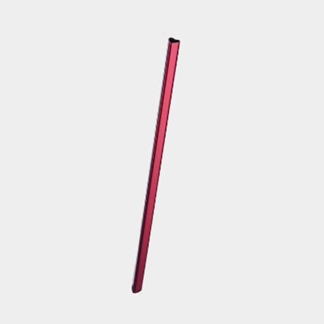Reusable Metal Heart-shaped Drinking Straws Set