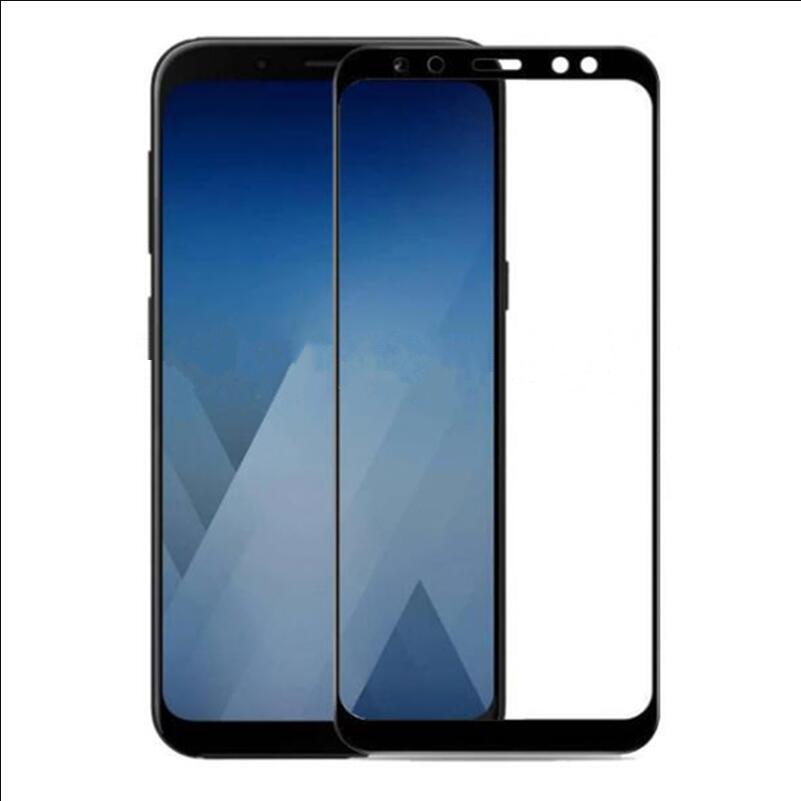 Full glass cover tempered glass for Samsung Galaxy A8