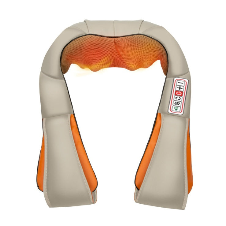 U Shape Shiatsu Neck Back Massager Heated Kneading for Car Home