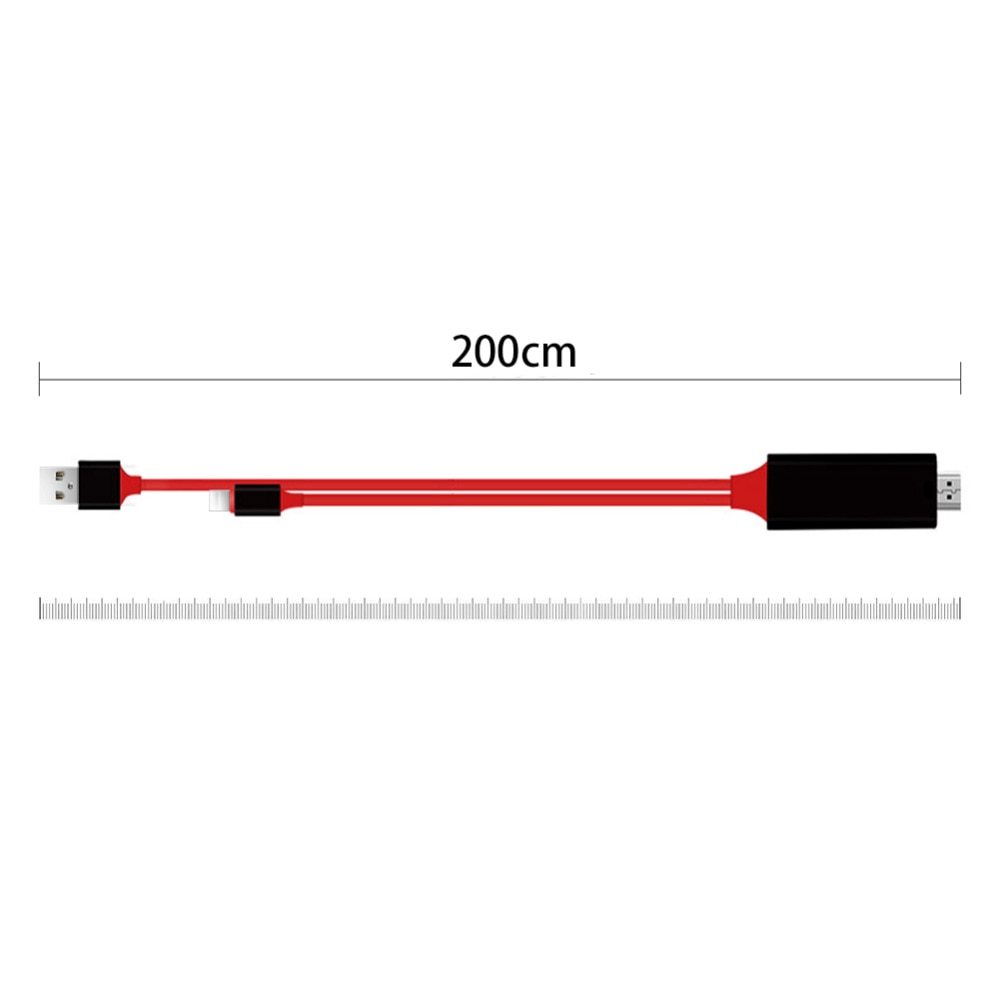 Type-C to HDMI 3-in-1 Cable