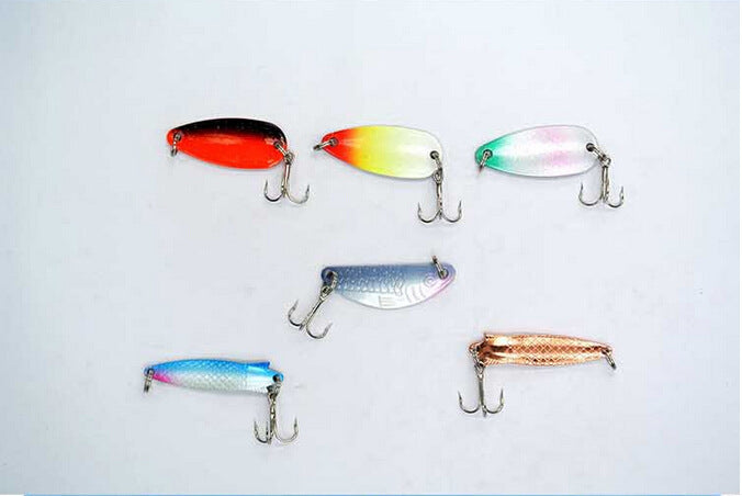 30-Piece Metal Spinnerbait Lures Set - Pike, Salmon, Bass Fishing
