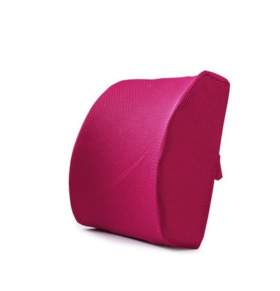 Breathable Ice Mesh Memory Foam Car Waist Cushion