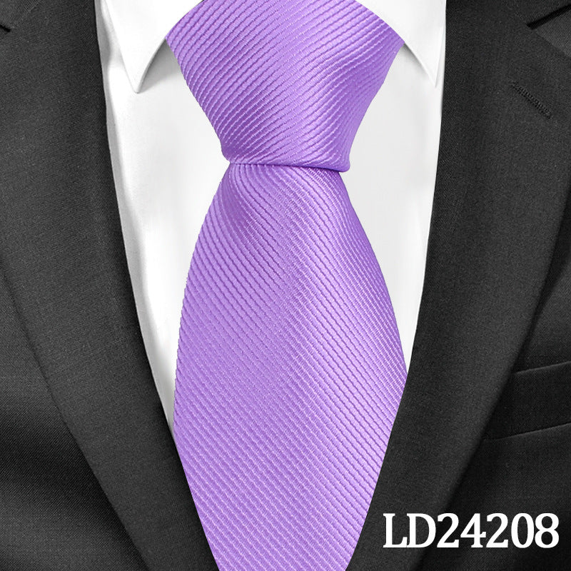instripe Classic Polyester Tie Set, 6cm Necktie