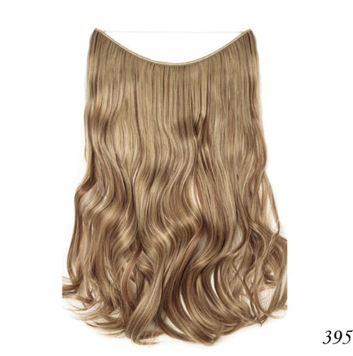S-noilite 20" Invisible Wire Hair Extensions