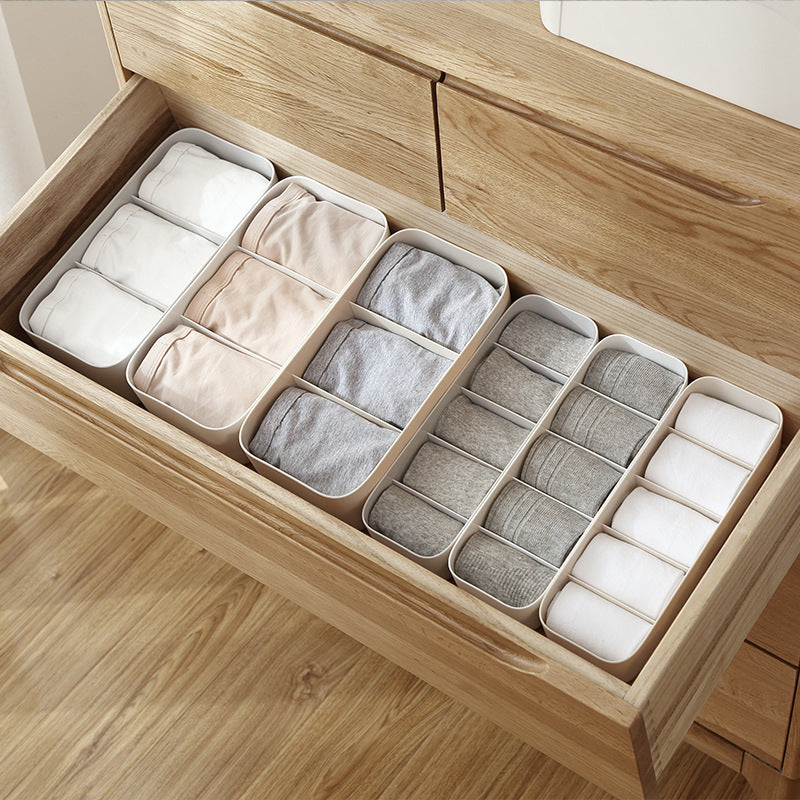 Socks and Underwear Storage Box Plastic Organizer