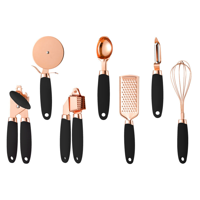 Copper Plating Kitchen Peeler Set
