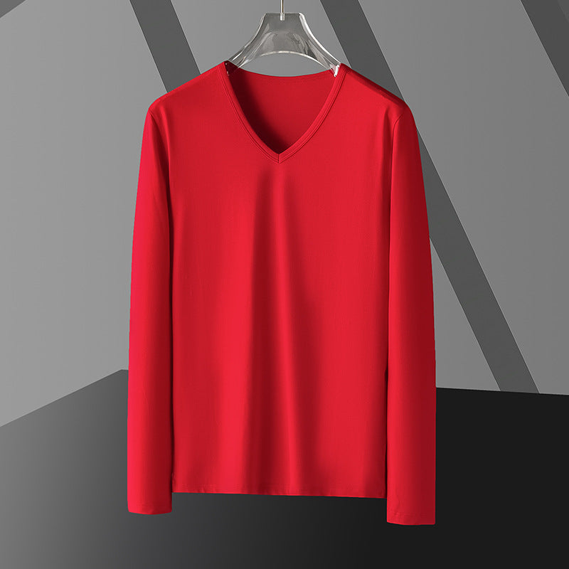 Men's Long Sleeve Tight-Fit Shirt