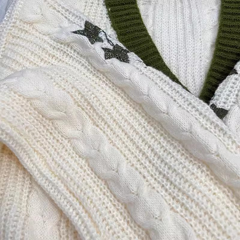 Women's Fashion Casual Woolen Cardigan Jacket
