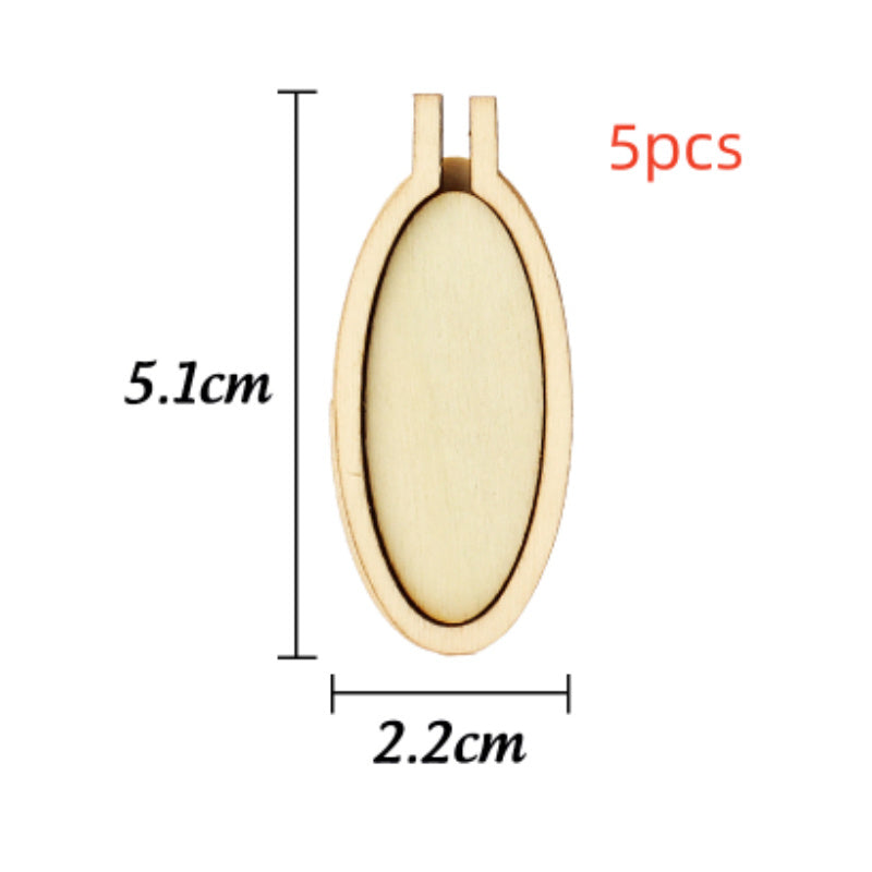 Wooden Mini Embroidery Frame Ornament