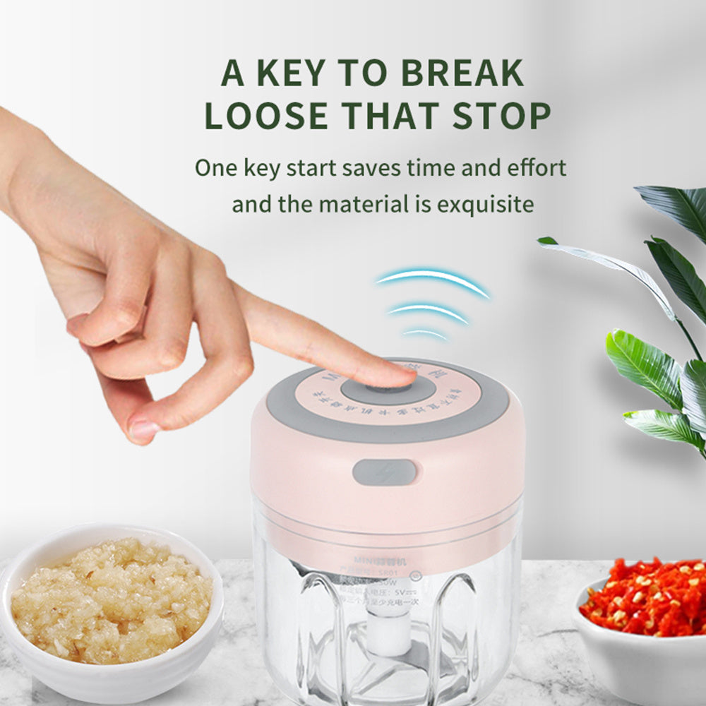 Mini Electric USB Garlic Chopper