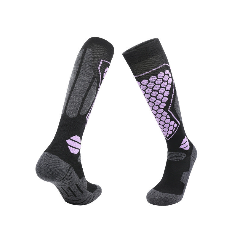 Men's Women's Long Warm Snow Socks