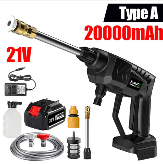 Wireless Lithium Car Wash Gun High Pressure Portable