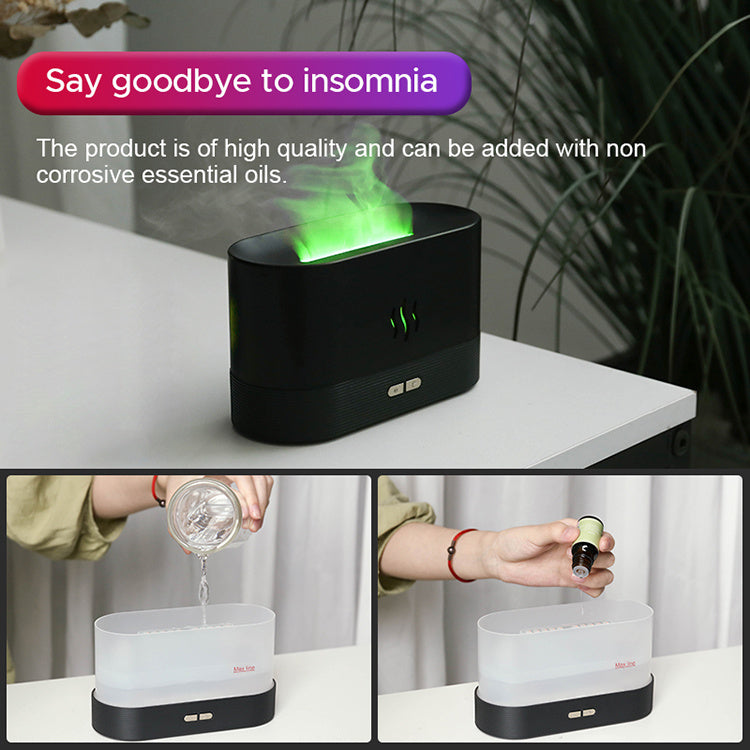 USB Flame Aroma Diffuser