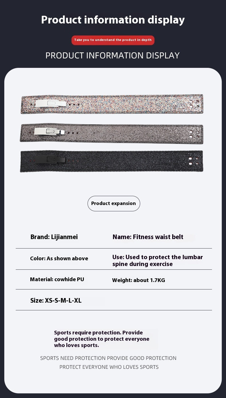 Pressure Waist Support Fitness Gear