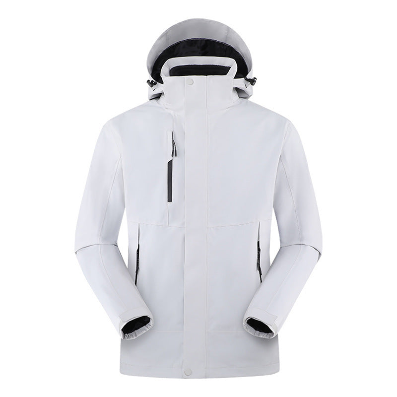 Full Heat Seal Shell Jacket Three-in-one Windproof Outdoor