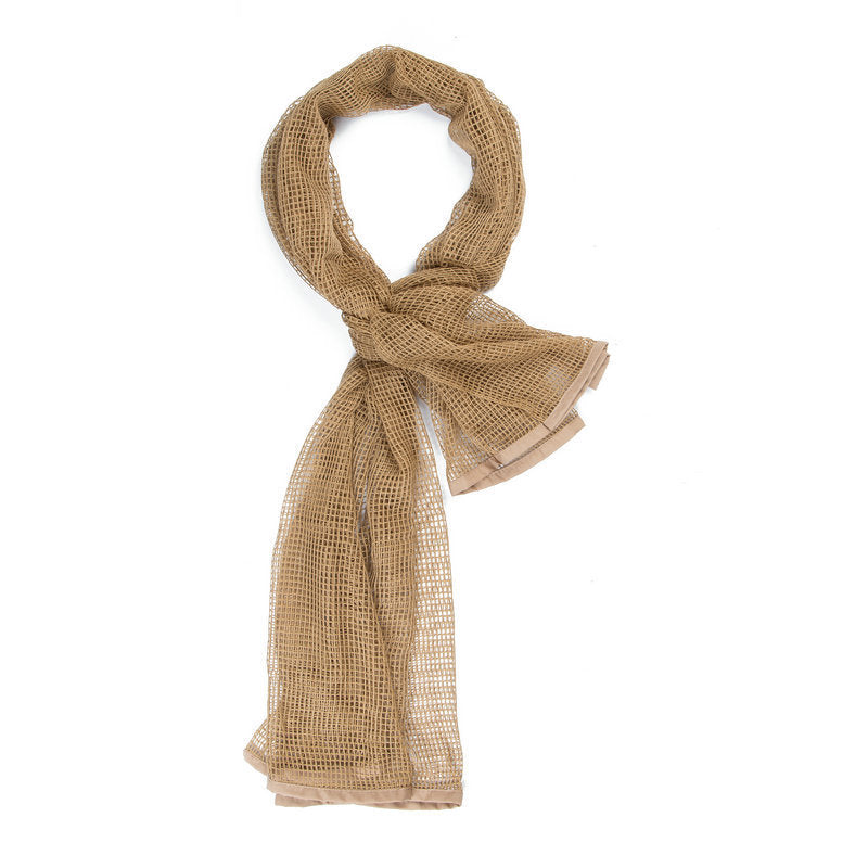Men's Long Camouflage Outdoor Breathable Scarf