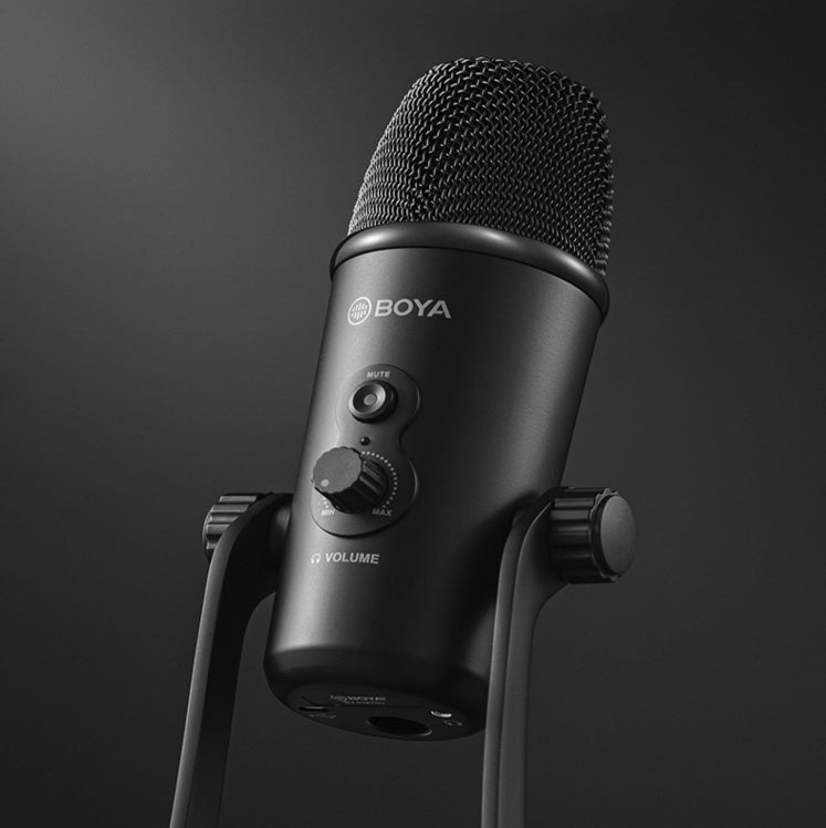 Condenser Microphone Eat Broadcast Recording Built-in Sound Card