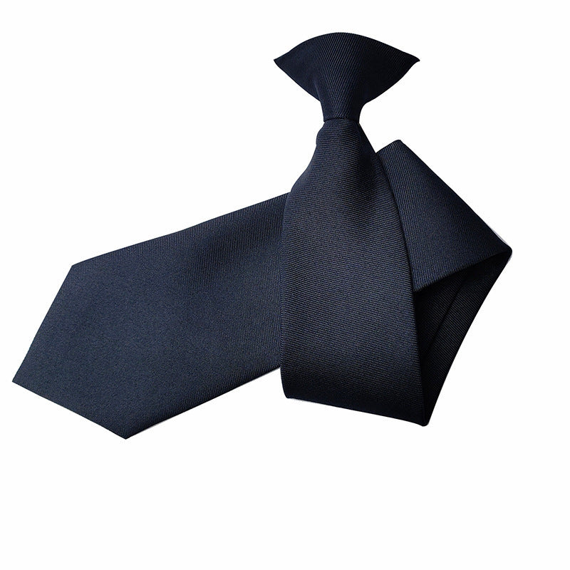 Security Check Wedding Funeral Black Tie with Buttons
