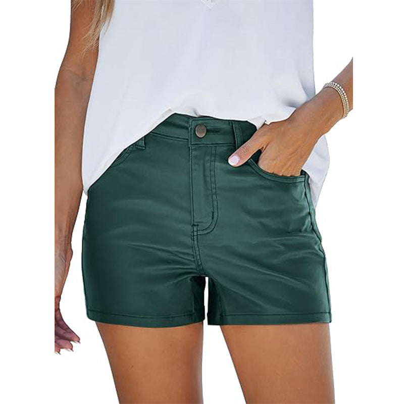 Tight High Waist Women's Fashion Shorts