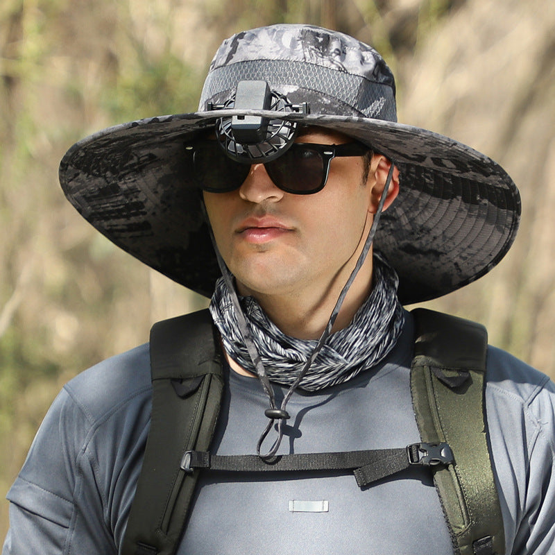 Men's Outdoor Sun Hat Hiking Fishing Climbing