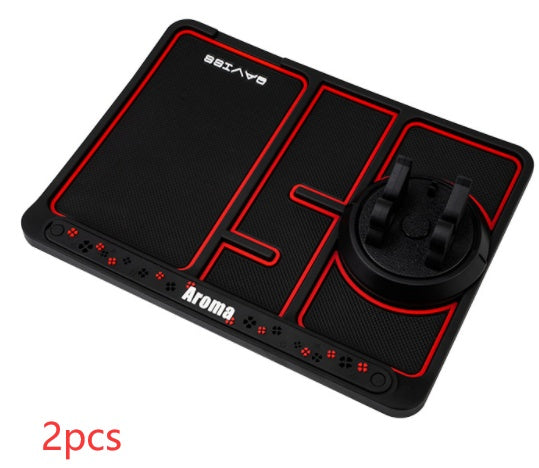 Non-Slip Car Phone Pad with Parking Number Card