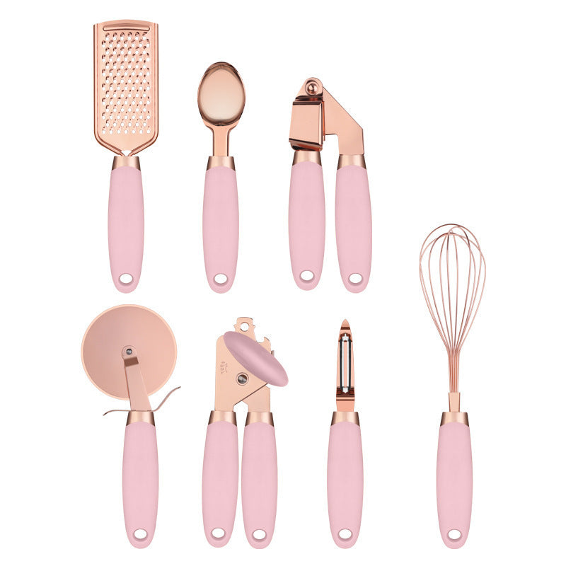 Copper Plating Kitchen Peeler Set