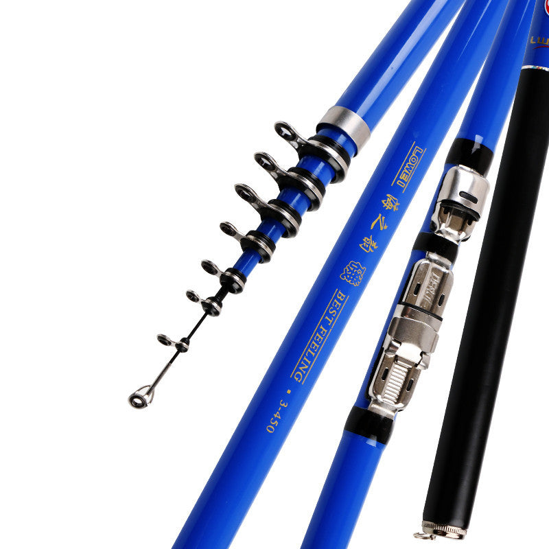 Rocky Carbon Super Light Fishing Rod - Short Throwing Set