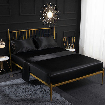 Satin Bedding Set 4 Pieces Queen King Size