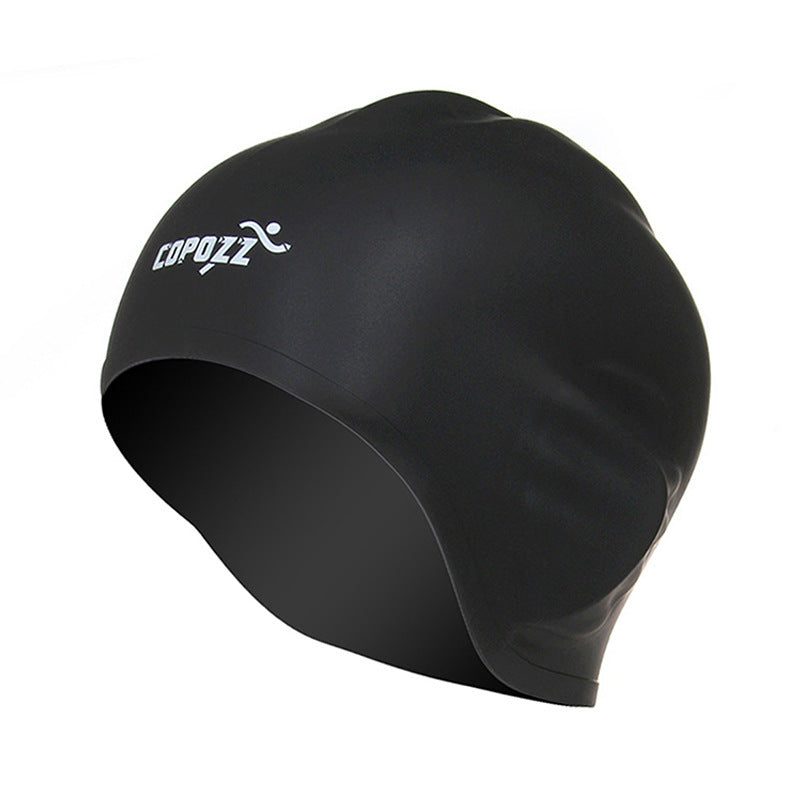 3D Silicone Waterproof Swim Cap