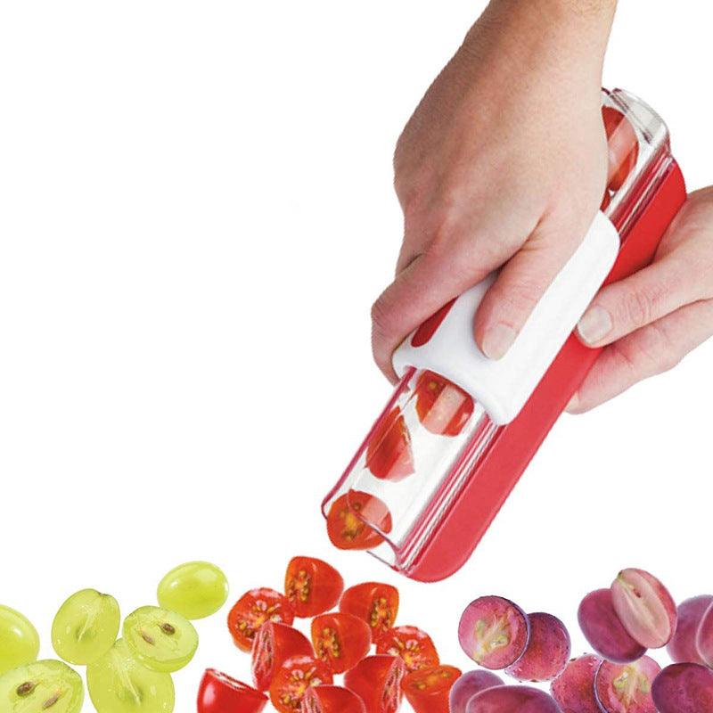 Tomato Chip Slicer Grape Cutter Kitchen Tool