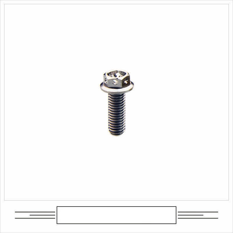 EFsolid Titanium Alloy Motorcycle Flange Screw