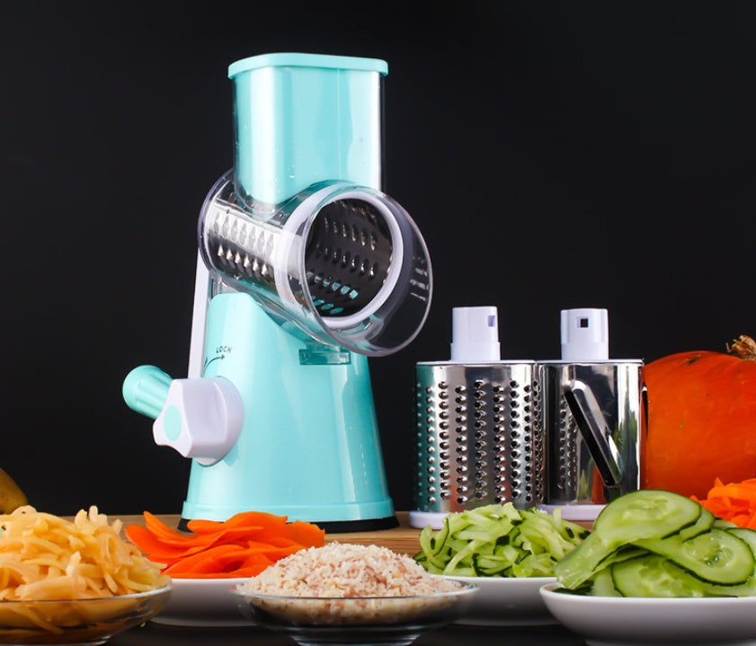 Manual Round Mandoline Vegetable Slicer