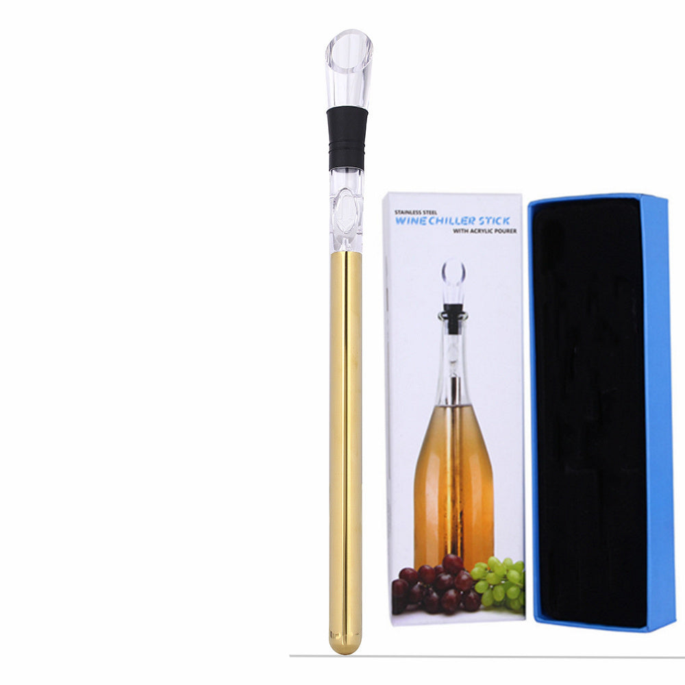 Stainless Steel Wine Bottle Cooler Chilling Stick