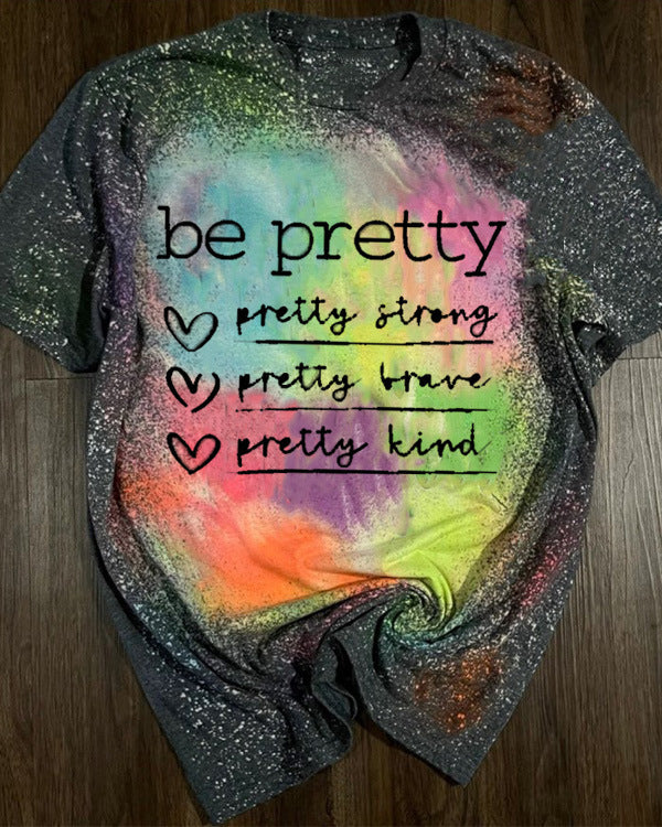 Printed Loose Casual Hipster T-shirt
