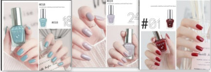 Water-Based Tear-Free Transparent Nail Polish
