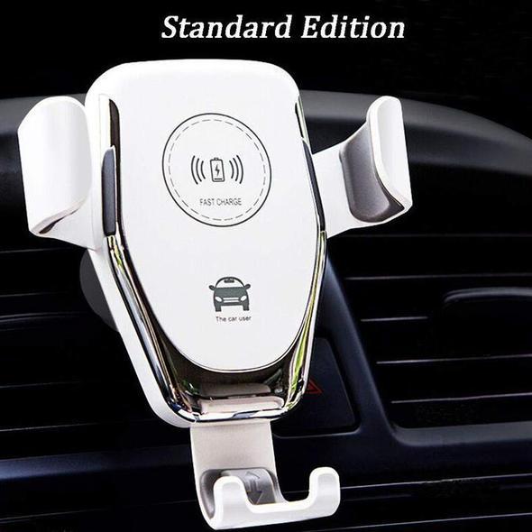 Apple Compatible Car Qi Wireless Charger 18W Fast Charging